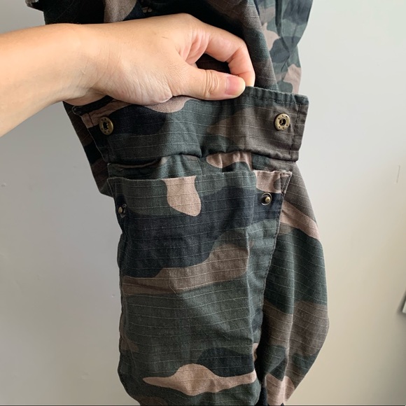 HM camo Cotton twill joggers size Man EU30 - Picture 3 of 6